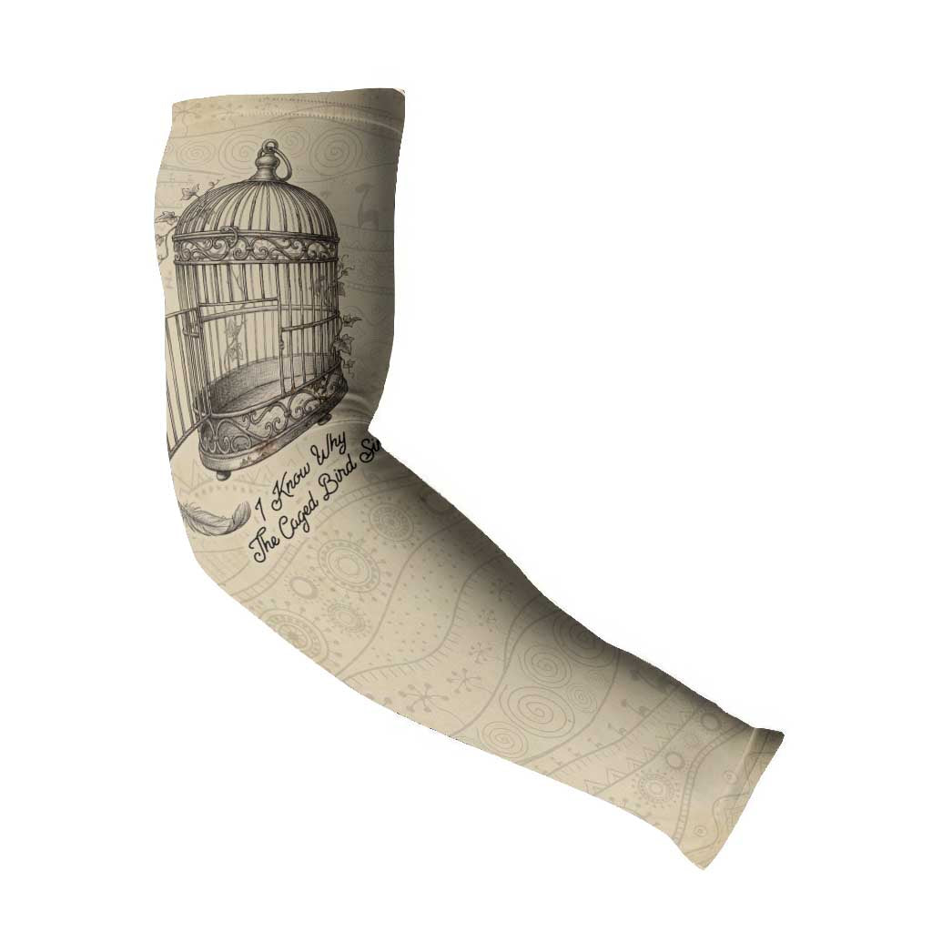 Maya Angelou Arm Sleeves I Know Why The Caged Bird Sings - African Pride