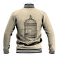 Maya Angelou Baseball Jacket I Know Why The Caged Bird Sings - African Pride