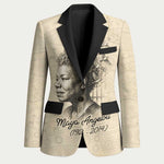 Maya Angelou Blazer I Know Why The Caged Bird Sings - African Pride