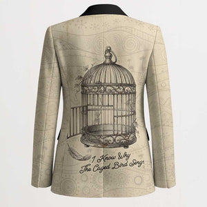 Maya Angelou Blazer I Know Why The Caged Bird Sings - African Pride