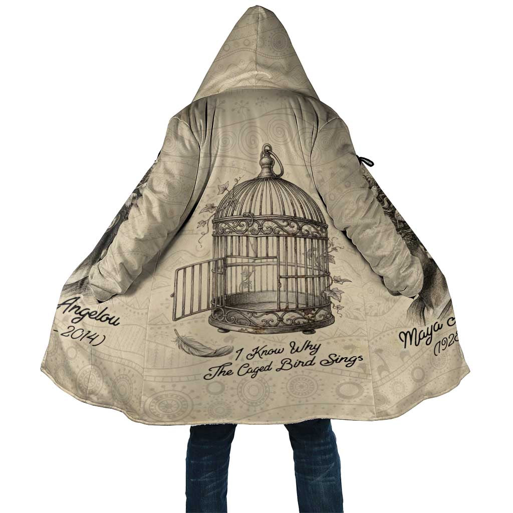 Maya Angelou Cloak I Know Why The Caged Bird Sings - African Pride