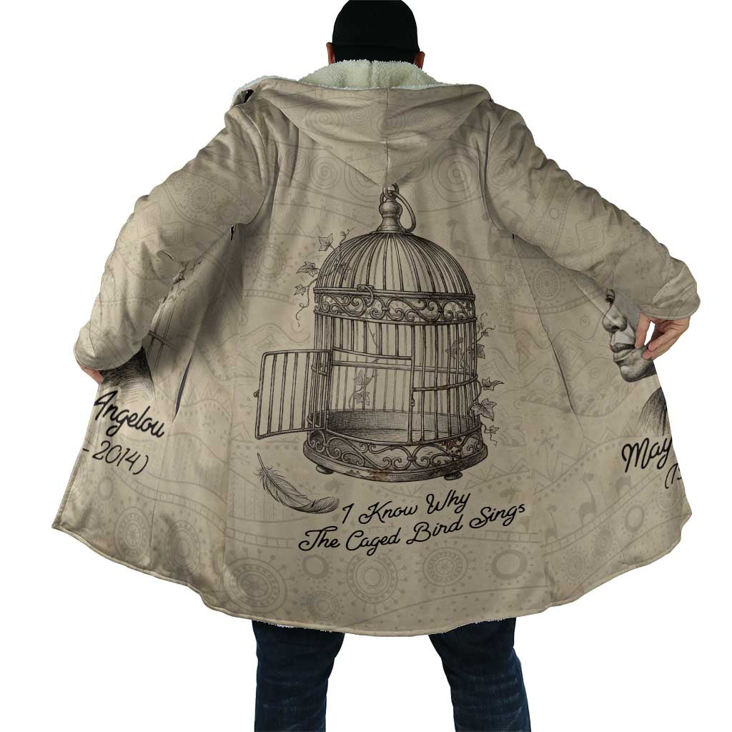 Maya Angelou Cloak I Know Why The Caged Bird Sings - African Pride