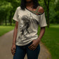 Maya Angelou Cross Shoulder Shirt I Know Why The Caged Bird Sings - African Pride