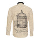 Maya Angelou Long Sleeve Button Shirt I Know Why The Caged Bird Sings - African Pride