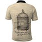 Maya Angelou Polo Shirt I Know Why The Caged Bird Sings - African Pride