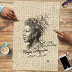 Maya Angelou Puzzle I Know Why The Caged Bird Sings - African Pride