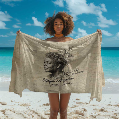 Maya Angelou Sarong I Know Why The Caged Bird Sings - African Pride