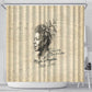 Maya Angelou Shower Curtain I Know Why The Caged Bird Sings - African Pride