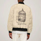 Maya Angelou Sleeve Zip Bomber Jacket I Know Why The Caged Bird Sings - African Pride