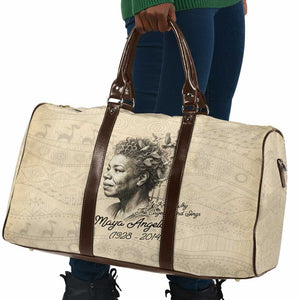 Maya Angelou Travel Bag I Know Why The Caged Bird Sings - African Pride