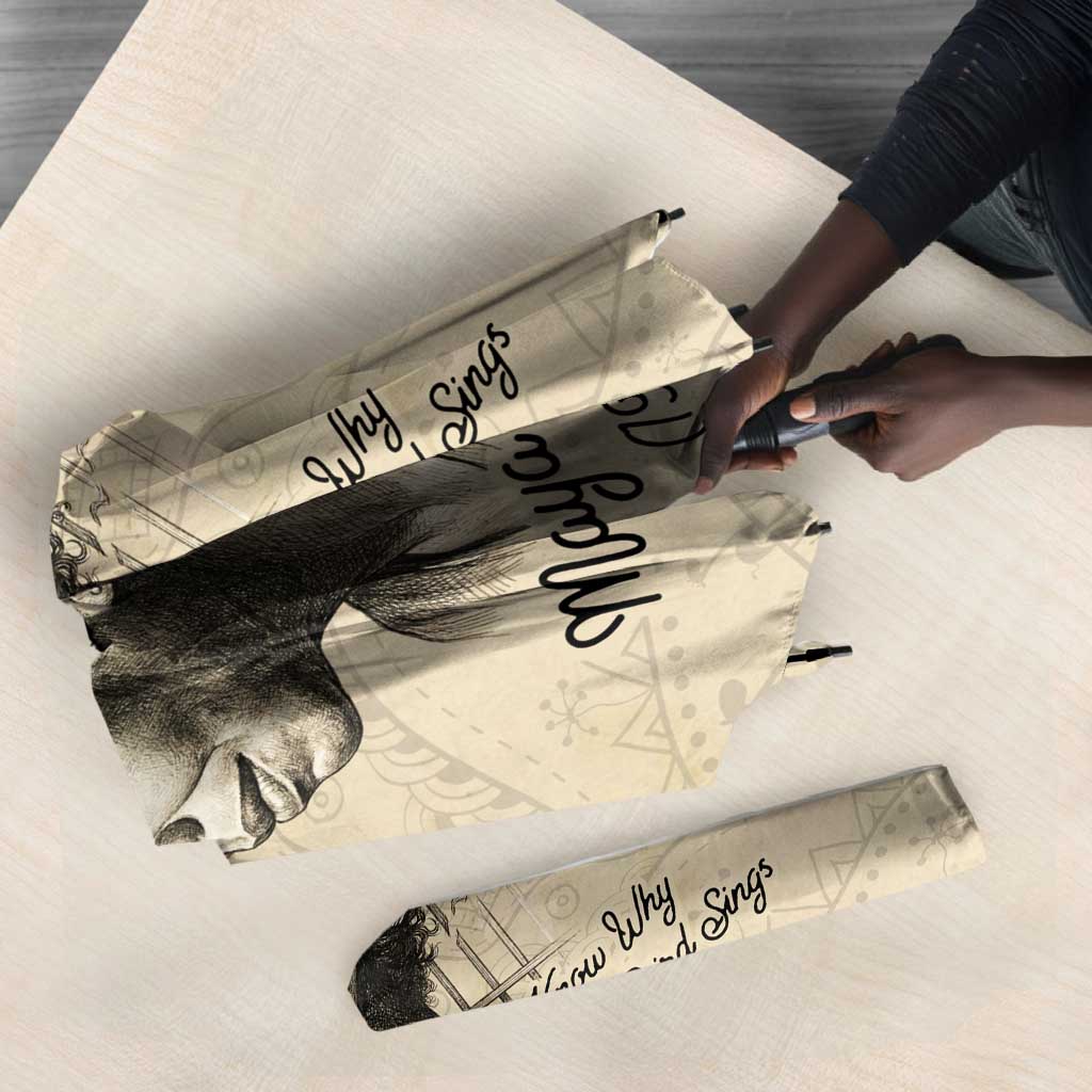 Maya Angelou Umbrella I Know Why The Caged Bird Sings - African Pride