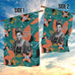 Maya Angelou Garden Flag Inspirational Quote Design Vibrant Teal and Orange Leaf Motif - African Pride