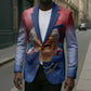 Maya Angelou Blazer Inspirational Life Mission Quote Celebration of Joy Passion and Compassion - African Pride