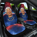 Maya Angelou Car Seat Cover Inspirational Life Mission Quote Celebration of Joy Passion and Compassion - African Pride