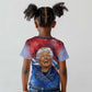 Maya Angelou Kid T shirt Inspirational Life Mission Quote Celebration of Joy Passion and Compassion - African Pride