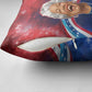 Maya Angelou Pillow Cover Inspirational Life Mission Quote Celebration of Joy Passion and Compassion - African Pride
