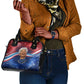 Maya Angelou Shoulder Handbag Inspirational Life Mission Quote Celebration of Joy Passion and Compassion - African Pride