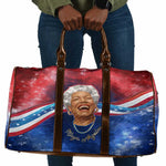 Maya Angelou Travel Bag Inspirational Life Mission Quote Celebration of Joy Passion and Compassion - African Pride