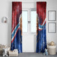 Maya Angelou Window Curtain Inspirational Life Mission Quote Celebration of Joy Passion and Compassion - African Pride