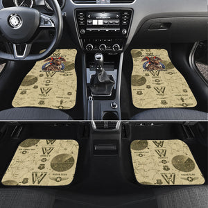 Double V Campaign Tuskegee Airmen Car Mats Vintage Military Aviation P-51 Mustang World War II Art