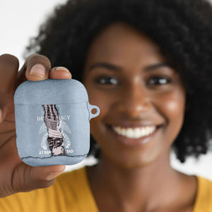 Double V Campaign American Democracy AirPods Case Military Buffalo Soldiers World War II Heritage Art