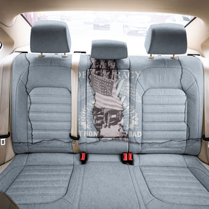 Double V Campaign American Democracy Back Car Seat Cover Military Buffalo Soldiers World War II Heritage Art