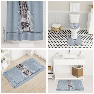 Double V Campaign American Democracy Bathroom Set Military Buffalo Soldiers World War II Heritage Art