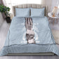 Double V Campaign American Democracy Bedding Set Military Buffalo Soldiers World War II Heritage Art
