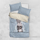 Double V Campaign American Democracy Bedding Set Military Buffalo Soldiers World War II Heritage Art