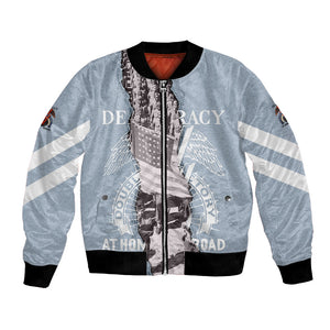 Double V Campaign American Democracy Bomber Jacket Military Buffalo Soldiers World War II Heritage Art