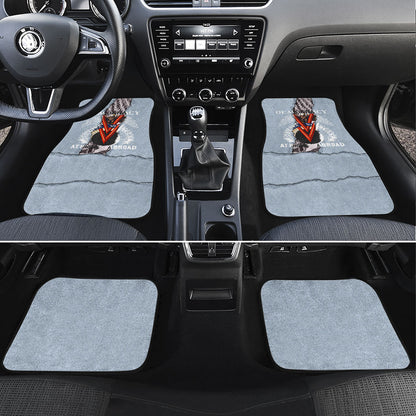 Double V Campaign American Democracy Car Mats Military Buffalo Soldiers World War II Heritage Art