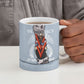 Double V Campaign American Democracy Ceramic Mug Military Buffalo Soldiers World War II Heritage Art