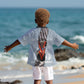 Double V Campaign American Democracy Kid Hawaiian Shirt Military Buffalo Soldiers World War II Heritage Art