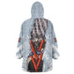 Double V Campaign American Democracy Kid Wearable Blanket Hoodie Military Buffalo Soldiers World War II Heritage Art
