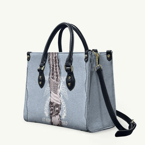 Double V Campaign American Democracy Leather Bag Military Buffalo Soldiers World War II Heritage Art