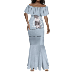 Double V Campaign American Democracy Mermaid Dress Military Buffalo Soldiers World War II Heritage Art