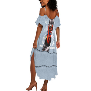 Double V Campaign American Democracy Summer Maxi Dress Military Buffalo Soldiers World War II Heritage Art