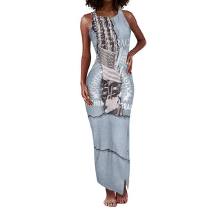 Double V Campaign American Democracy Tank Maxi Dress Military Buffalo Soldiers World War II Heritage Art