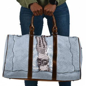 Double V Campaign American Democracy Travel Bag Military Buffalo Soldiers World War II Heritage Art