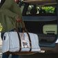 Double V Campaign American Democracy Travel Bag Military Buffalo Soldiers World War II Heritage Art