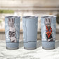 Double V Campaign American Democracy Tumbler Cup Military Buffalo Soldiers World War II Heritage Art