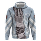 Double V Campaign American Democracy Zip Hoodie Military Buffalo Soldiers World War II Heritage Art