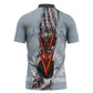 Double V Campaign American Democracy Zipper Polo Shirt Military Buffalo Soldiers World War II Heritage Art