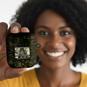 Double V Campaign American History 1942 AirPods Case Military Camouflage Tuskegee Airmen World War II