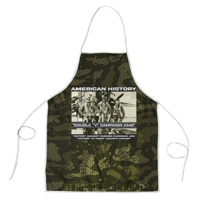 Double V Campaign American History 1942 Apron Military Camouflage Tuskegee Airmen World War II