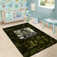 Double V Campaign American History 1942 Area Rug Military Camouflage Tuskegee Airmen World War II