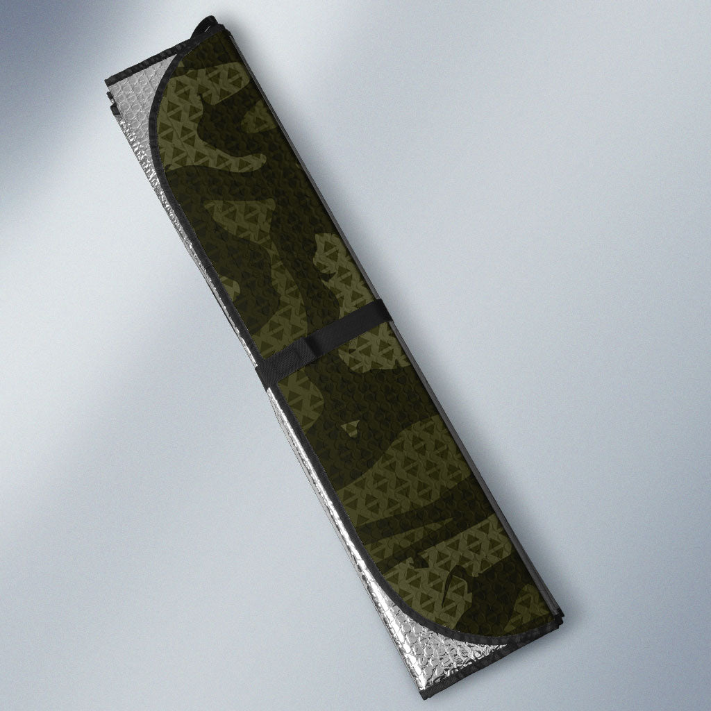 Double V Campaign American History 1942 Auto Sun Shade Military Camouflage Tuskegee Airmen World War II