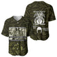 Double V Campaign American History 1942 Baseball Jersey Military Camouflage Tuskegee Airmen World War II