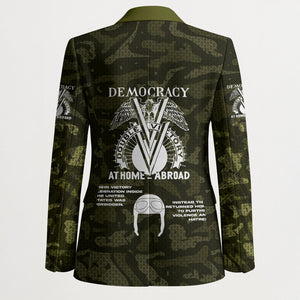 Double V Campaign American History 1942 Blazer Military Camouflage Tuskegee Airmen World War II