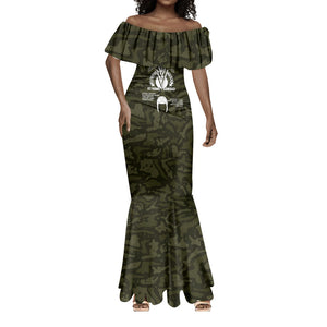 Double V Campaign American History 1942 Mermaid Dress Military Camouflage Tuskegee Airmen World War II